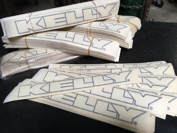 Kelly decals "5 pack" (closeout)
